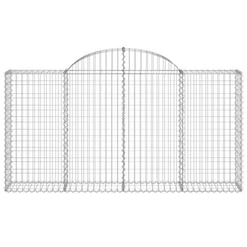 Lučne gabionske košare 18kom 200x30x100/120cm pocinčano željezo - 200 x 30 x 100/120 cm 18 Cijena