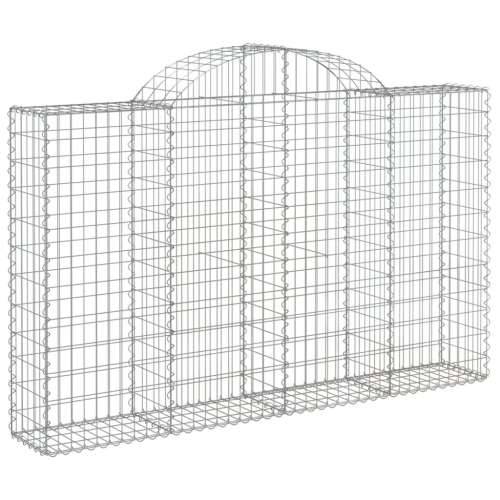 Lučne gabionske košare 6 kom 200x30x120/140cm pocinčano željezo 200 x 30 x 120/140 cm 6 Cijena