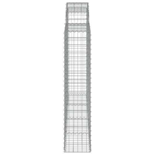 Lučne gabionske košare 2 kom 200x30x140/160cm pocinčano željezo 200 x 30 x 140/160 cm 2 Cijena