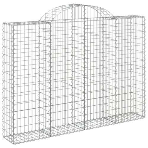 Lučne gabionske košare 6 kom 200x30x40/60 cm pocinčano željezo 200 x 30 x 140/160 cm 6 Cijena