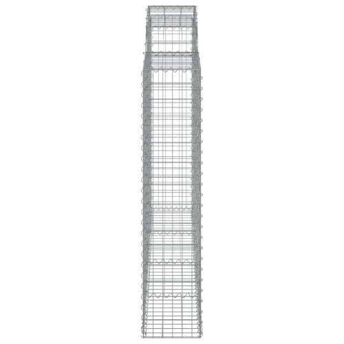 Lučne gabionske košare 6 kom 200x30x40/60 cm pocinčano željezo 200 x 30 x 140/160 cm 6 Cijena