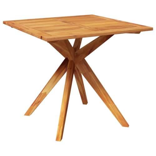 Vrtna garnitura - 5-dijelni vrtni blagovaonski set od masivnog bagremovog drva - Dužina stola 85 cm 4 Cijena