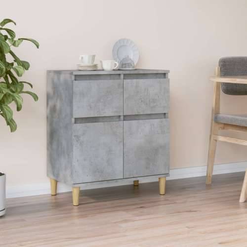 Komoda siva boja betona 60x35x70 cm od konstruiranog drva - Beton siva 1 Cijena