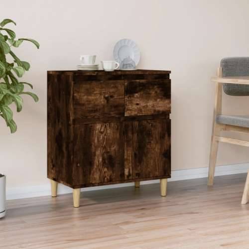Komoda boja dimljenog hrasta 60 x 35 x 70 cm konstruirano drvo - Dimljeni hrast 1 Cijena