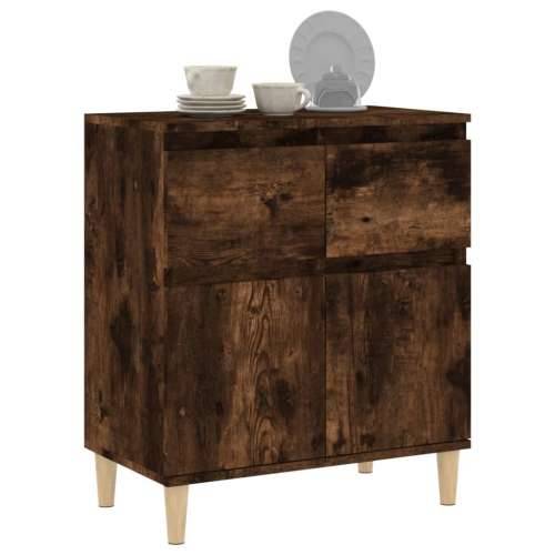 Komoda boja dimljenog hrasta 60 x 35 x 70 cm konstruirano drvo - Dimljeni hrast 1 Cijena