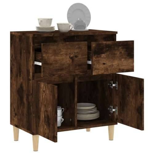Komoda boja dimljenog hrasta 60 x 35 x 70 cm konstruirano drvo - Dimljeni hrast 1 Cijena