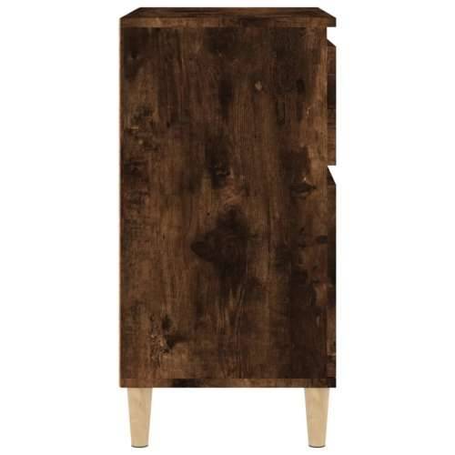 Komoda boja dimljenog hrasta 60 x 35 x 70 cm konstruirano drvo - Dimljeni hrast 1 Cijena