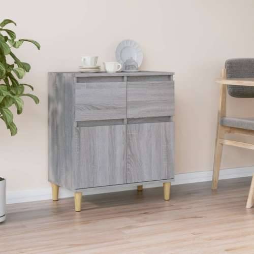 Komoda sivog hrasta sonome 60x35x70 cm od konstruiranog drva - Sivi hrast sonoma 1 Cijena
