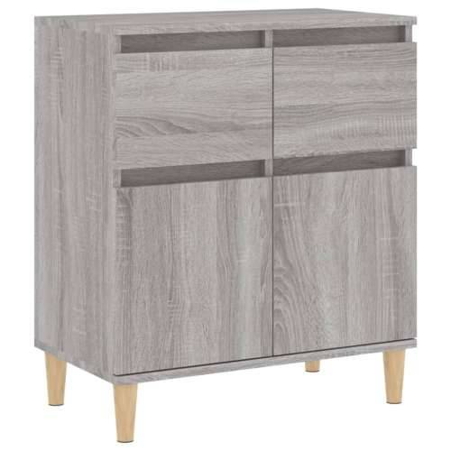Komoda sivog hrasta sonome 60x35x70 cm od konstruiranog drva - Sivi hrast sonoma 1 Cijena