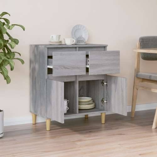 Komoda sivog hrasta sonome 60x35x70 cm od konstruiranog drva - Sivi hrast sonoma 1 Cijena