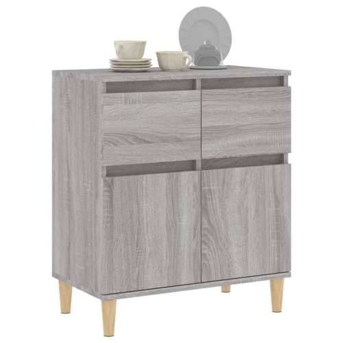 Komoda sivog hrasta sonome 60x35x70 cm od konstruiranog drva - Sivi hrast sonoma 1 Cijena