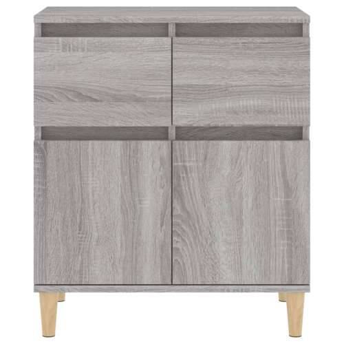 Komoda sivog hrasta sonome 60x35x70 cm od konstruiranog drva - Sivi hrast sonoma 1 Cijena
