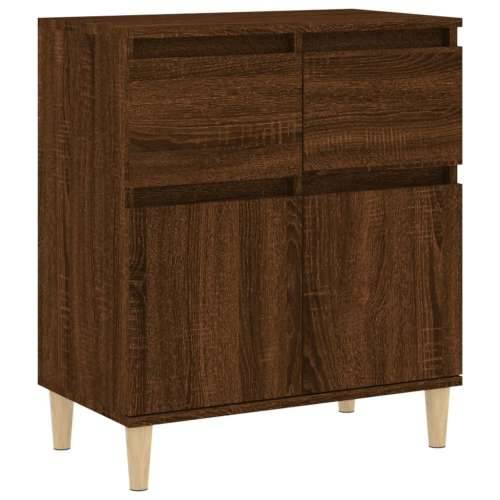 Komoda boja smeđeg hrasta 60 x 35 x 70 cm konstruirano drvo - Smeđi hrast 1 Cijena
