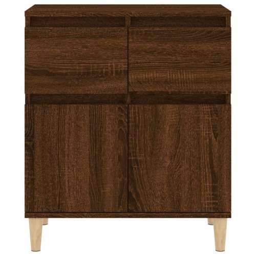 Komoda boja smeđeg hrasta 60 x 35 x 70 cm konstruirano drvo - Smeđi hrast 1 Cijena