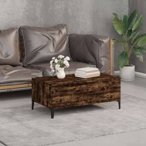 Stolić za kavu boja hrasta 90x50x36,5 cm konstruirano drvo - Dimljeni hrast 1 Cijena