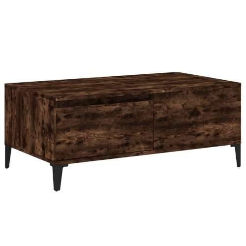 Stolić za kavu boja hrasta 90x50x36,5 cm konstruirano drvo - Dimljeni hrast 1 Cijena