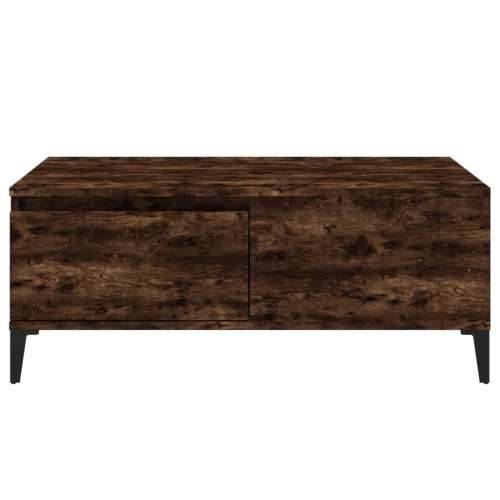 Stolić za kavu boja hrasta 90x50x36,5 cm konstruirano drvo - Dimljeni hrast 1 Cijena