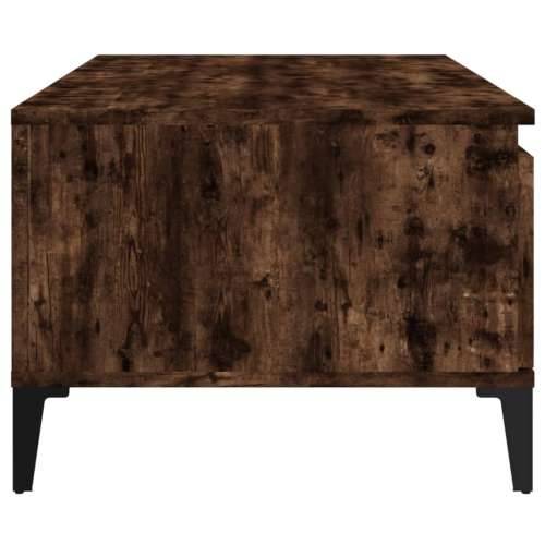 Stolić za kavu boja hrasta 90x50x36,5 cm konstruirano drvo - Dimljeni hrast 1 Cijena