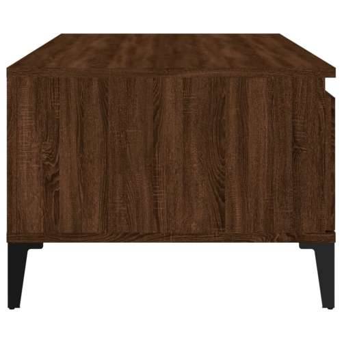 Stolić za kavu smeđa boja hrasta 90x50x36,5cm konstruirano drvo - Smeđi hrast 1 Cijena