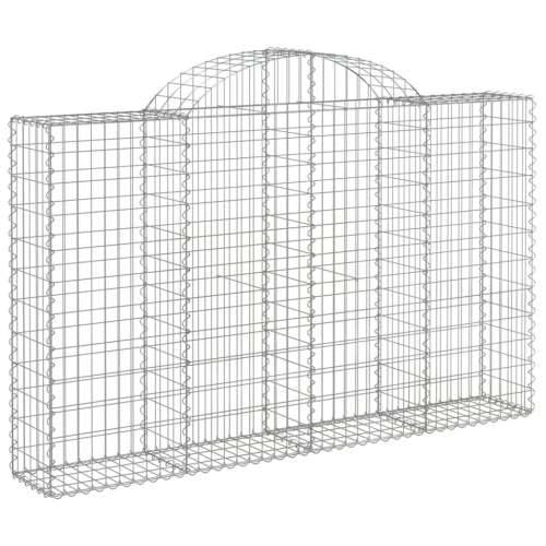 Lučne gabionske košare 11kom 200x30x120/140cm pocinčano željezo 200 x 30 x 120/140 cm 11 Cijena
