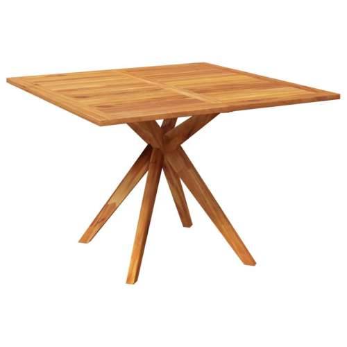 Vrtna garnitura - 5-dijelni vrtni blagovaonski set od masivnog bagremovog drva - Dužina stola 110 cm 4 Cijena