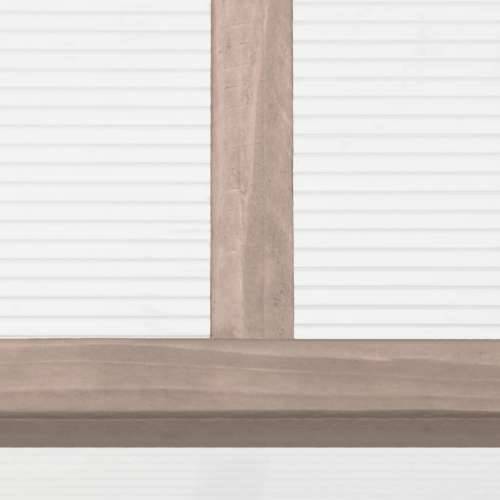 Staklenik sivi 110 x 58,5 x 39 cm od jelovine - Siva 1 Cijena