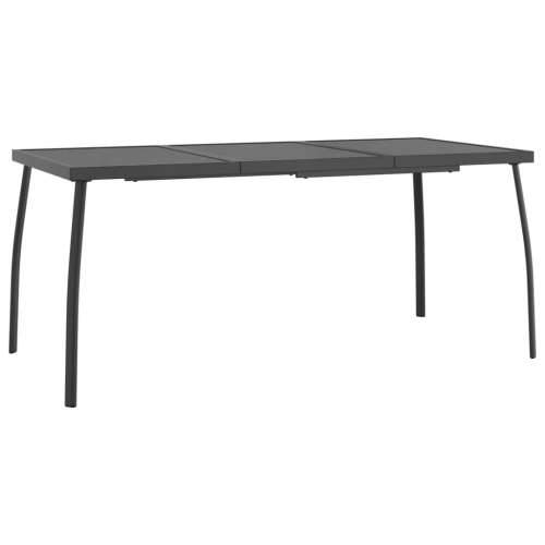 Vrtni stol antracit 165 x 80 x 72 cm od čelične mreže - 165 x 80 x 72 cm 1 Cijena