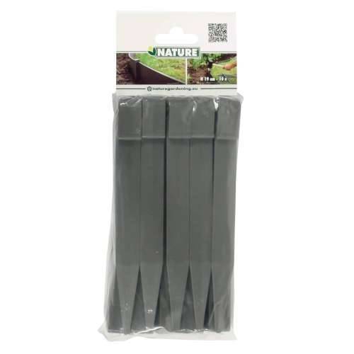 Nature vrtni rubnjak i set šiljaka sivi - Siva 7.5 cm 1 Cijena