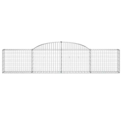 Gabion - Gabion ograde - Gabionska košara s lukom 300 x 30 x 60/80 cm pocinčano željezo - 300 x 30 x 60/80 cm 1 Cijena