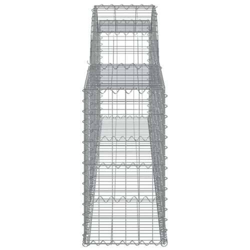 Gabion - Gabion ograde - Gabionska košara s lukom 300 x 30 x 60/80 cm pocinčano željezo - 300 x 30 x 60/80 cm 1 Cijena