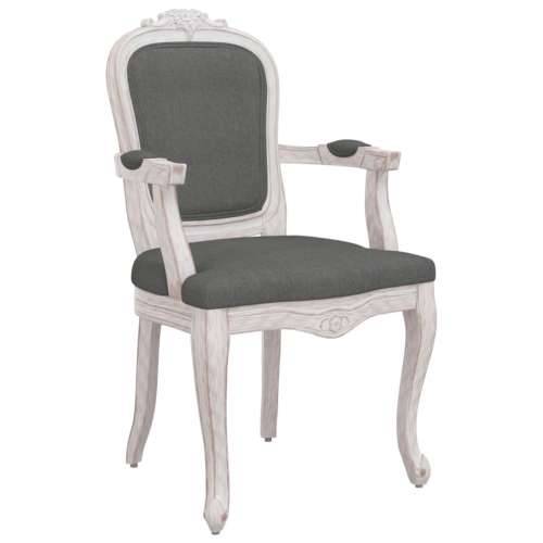 Blagovaonska stolica tamnosiva 62 x 59,5 x 100,5 cm od tkanine Cijena