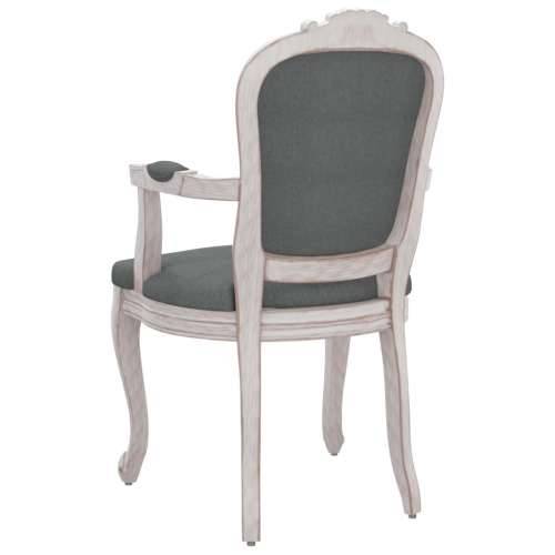 Blagovaonska stolica tamnosiva 62 x 59,5 x 100,5 cm od tkanine Cijena