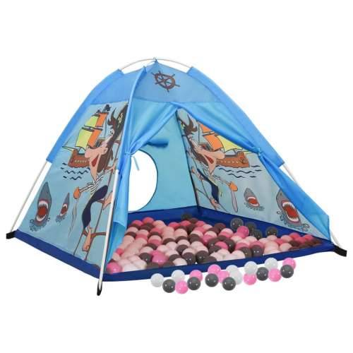 Dječji šator za igru s 250 loptica plavi 120 x 120 x 90 cm Cijena