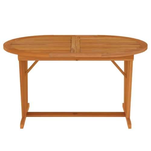 Vrtni stol 200 x 100 x 75 cm od masivnog drva eukaliptusa Cijena