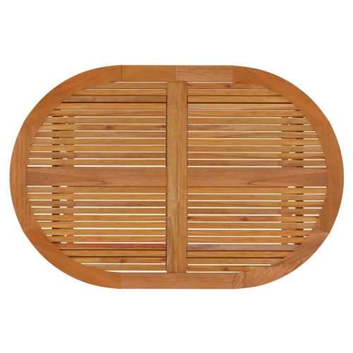 Vrtni stol 200 x 100 x 75 cm od masivnog drva eukaliptusa Cijena