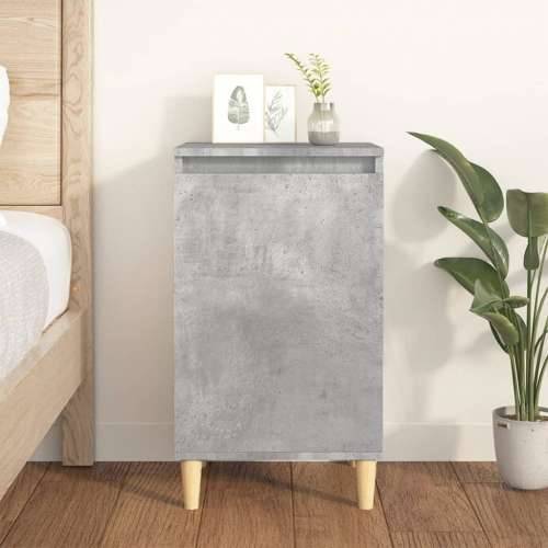 Noćni ormarić siva boja betona 40x35x70 cm konstruirano drvo - Beton siva 1 Cijena