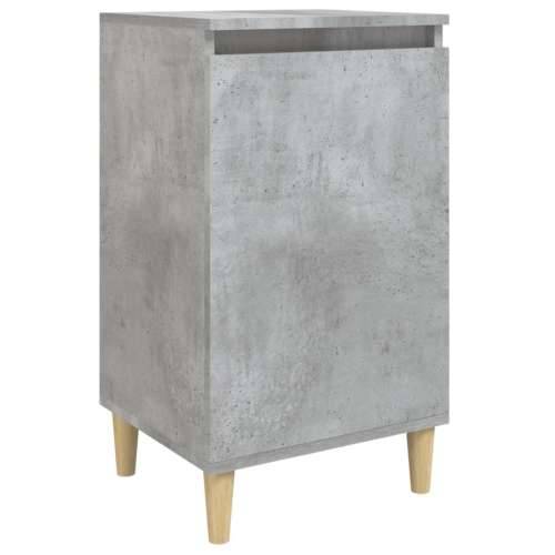Noćni ormarić siva boja betona 40x35x70 cm konstruirano drvo - Beton siva 1 Cijena