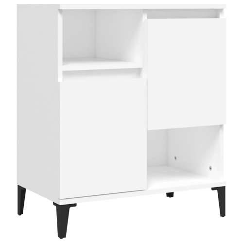 Komoda bijela 60 x 35 x 70 cm od konstruiranog drva - Bijela 1 Cijena