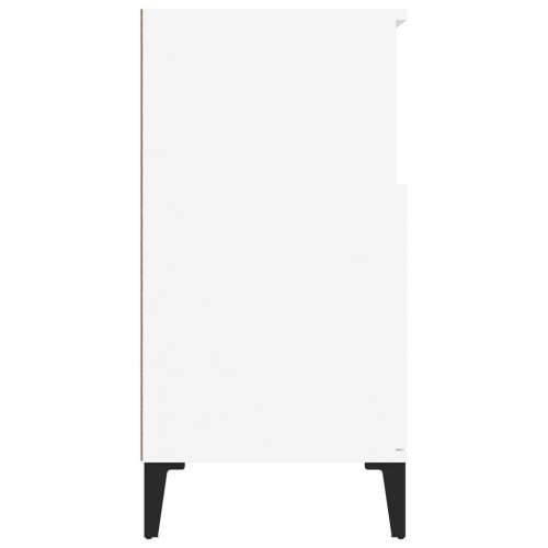 Komoda bijela 60 x 35 x 70 cm od konstruiranog drva - Bijela 1 Cijena