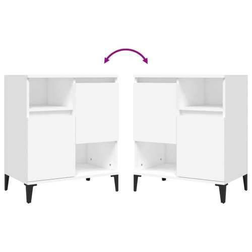 Komoda bijela 60 x 35 x 70 cm od konstruiranog drva - Bijela 1 Cijena