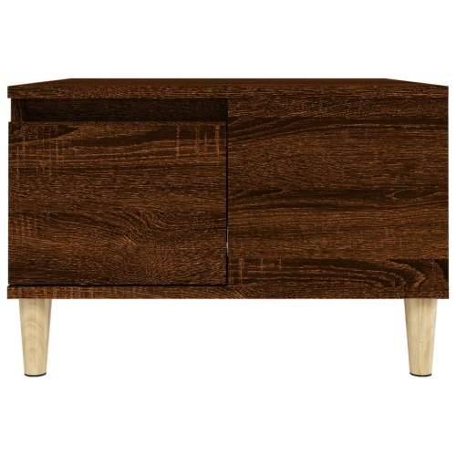 Stolić za kavu boja hrasta 55 x 55 x 36,5 cm konstruirano drvo - Smeđi hrast 1 Cijena