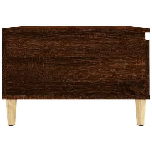 Stolić za kavu boja hrasta 55 x 55 x 36,5 cm konstruirano drvo - Smeđi hrast 1 Cijena