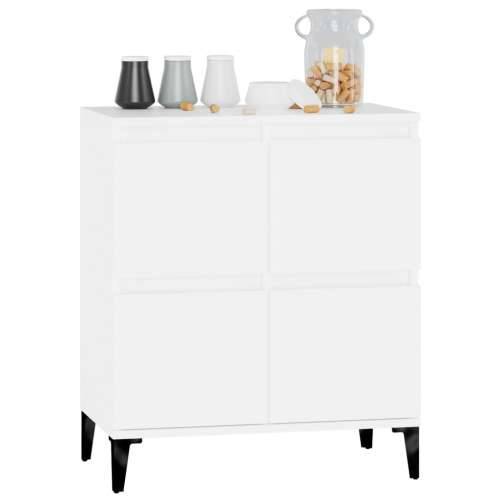 Komoda bijela 60 x 35 x 70 cm od konstruiranog drva - Bijela 1 Cijena