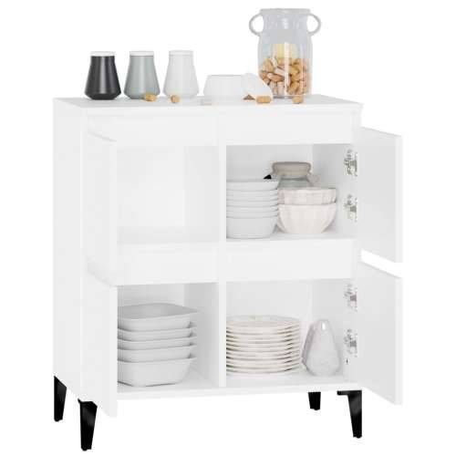 Komoda bijela 60 x 35 x 70 cm od konstruiranog drva - Bijela 1 Cijena