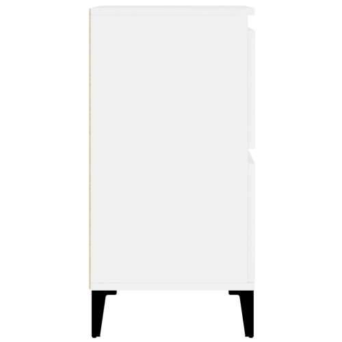 Komoda bijela 60 x 35 x 70 cm od konstruiranog drva - Bijela 1 Cijena