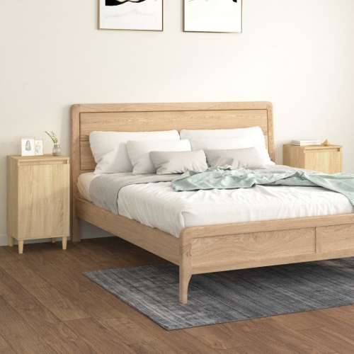Noćni ormarići 2 kom boja hrasta 40x35x70 cm konstruirano drvo - sonoma hrast 2 Cijena