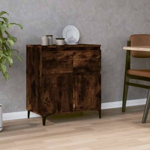 Komoda boja dimljenog hrasta 60 x 35 x 70 cm konstruirano drvo - Dimljeni hrast 1 Cijena