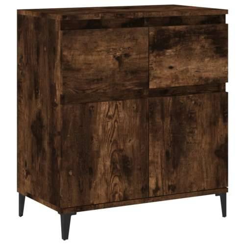 Komoda boja dimljenog hrasta 60 x 35 x 70 cm konstruirano drvo - Dimljeni hrast 1 Cijena
