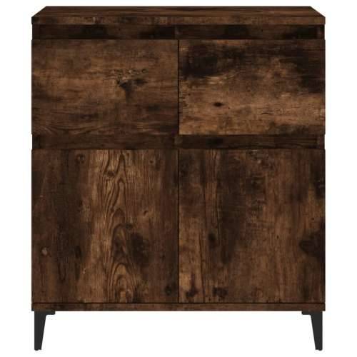 Komoda boja dimljenog hrasta 60 x 35 x 70 cm konstruirano drvo - Dimljeni hrast 1 Cijena