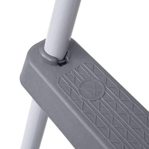 Ljestve za bazen sive 84 cm čelične Cijena